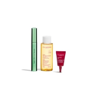 Coffret CLARINS  MASCARA SUPRA LIFT&CURL + HUILE DÉMAQUILLANTE 50 ML - CLARINS