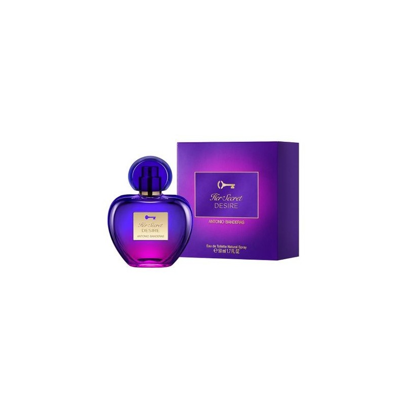 Eau de Toilette Femme Antonio Banderas  HER SECRET DESIRE - Antonio Banderas