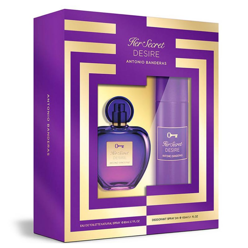 Coffret Antonio Banderas Her Secret Desire Eau de Toilette - Antonio Banderas