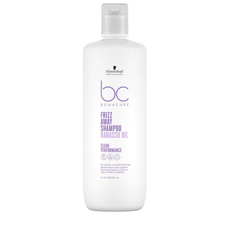 Shampooing Schwarzkopf  BONACURE FRIZZ AWAY 1L - Schwarzkopf