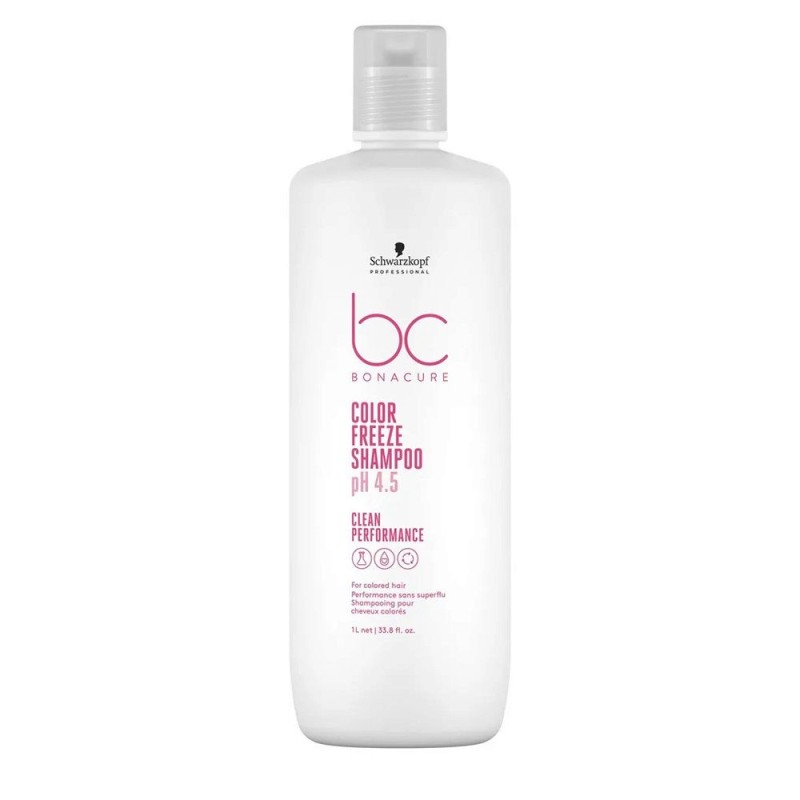 Shampooing Schwarzkopf  BONACURE COLOR FREEZE SHAMPOO PH 4.5 1L - Schwarzkopf