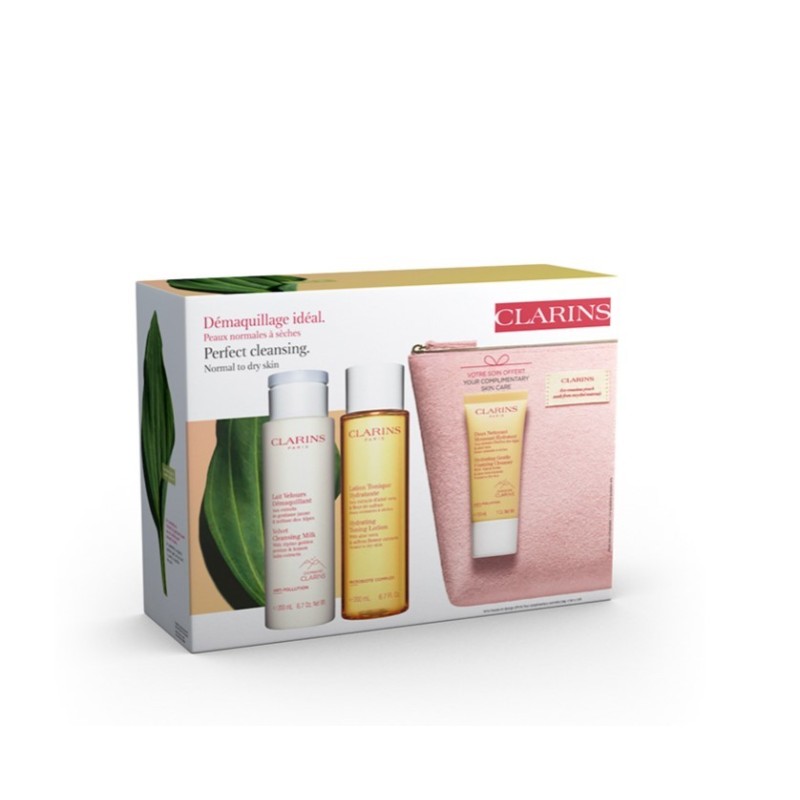 Coffret CLARINS  DÉMAQUILLANT PREMIUM PEAU NORMALE - CLARINS