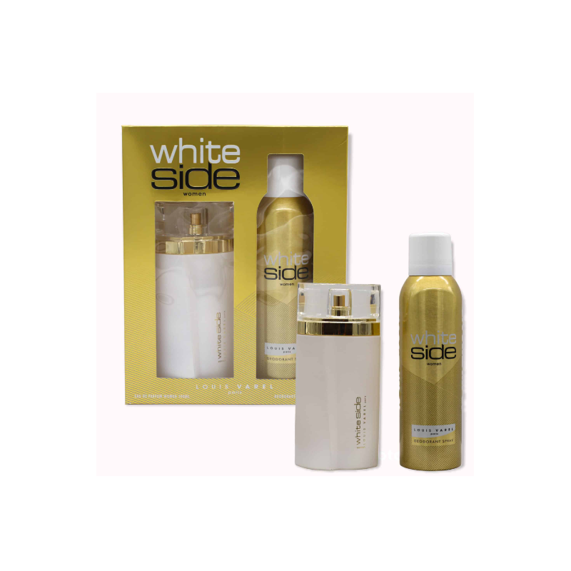 COFFRET EAU DE PARFUM FEMME louis varel  WHITE SIDE FOR WOMEN - louis varel