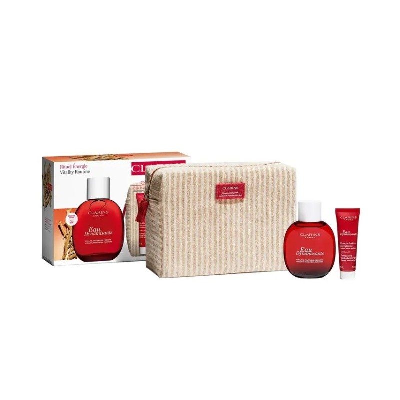 Coffret CLARINS EAU DYNAMISANTE VITALITY ROUTINE - CLARINS