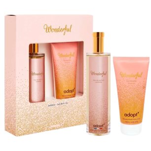 COFFRET EAU DE PARFUM FEMME adopt  WONDERFUL - adopt