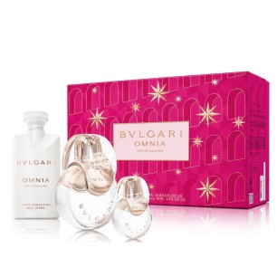 Coffret Eau de Toilette Femme BVLGARI  3 PIÈCES OMNIA CRYSTALLINE - BVLGARI