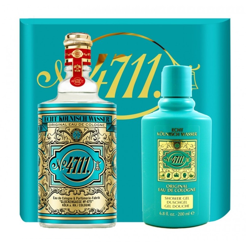 Coffret 4711 EAU DE COLOGNE FLACON 200ML + GEL DOUCHE 200ML - 4711