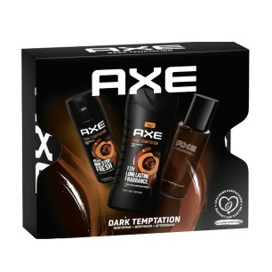 Coffret Axe Dark Temptation  CADEAU DÉODORANT ET GEL DOUCHE - Axe Dark Temptation