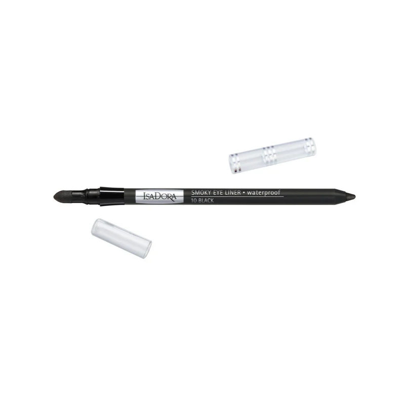 IsaDora Smoky Eye Liner Waterproof 10 Black - ISADORA