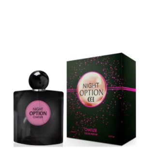 Eau de Parfum Femme CHATLER  NIGHT OPTION - 