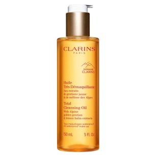 Huile démaquillant CLARINS  TOTALE MAQUILLAGE LONGUE TENUE 150 ML - CLARINS