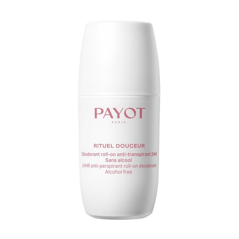 Déodorant Femme PAYOT  RITUEL DOUCEUR ROLL-ON SANS ALCOOL - 75ML - PAYOT