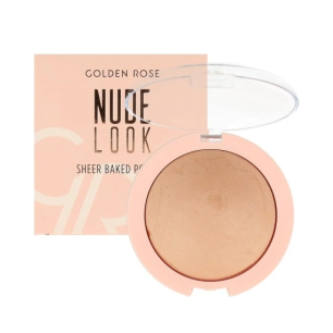 NUDE LOOK SHEER BAKED FACE POWDER - Golden Rose