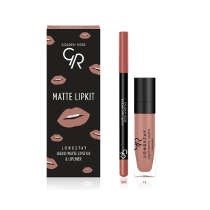 Lipgloss Golden Rose  LIPKIT SET WARM NUDE COLOR - Golden Rose