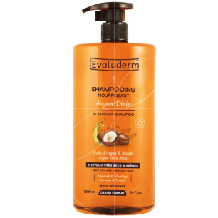 EVOLUDERM SHAMPOING NOURRISSANT ARGAN DIVIN 1 L - evoluderm