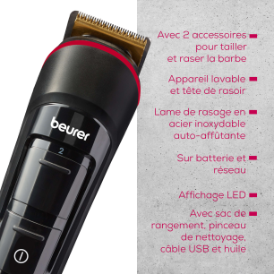 Tondeuse à Barbe Beurer  MN4X - Beurer