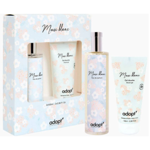 Coffret Eau De Parfum Femme adopt  MUSC BLANC - adopt