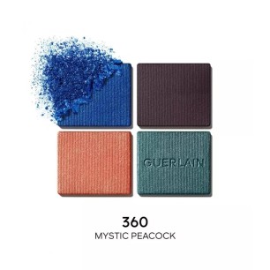 Palette GUERLAIN  OMBRES G OMBRES À PAUPIÈRES 360 MYSTIC PEACOCK - GUERLAIN