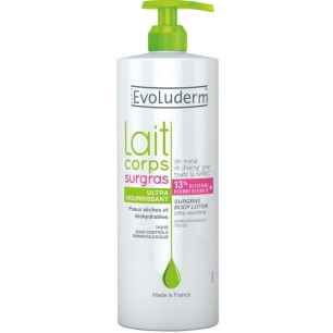 LAIT DE CORPS evoluderm  LAIT CORPOREL ULTRA-NOURRISSANT - evoluderm