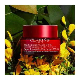 Crème de Jour Anti-âge CLARINS  JOUR SUPER RÉPARATRICE - SPF 15 - CLARINS