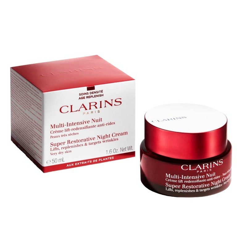 Creme de Nuit CLARINS  SUPER RÉPARATRICE - PEAUX TRÈS SÈCHES - CLARINS