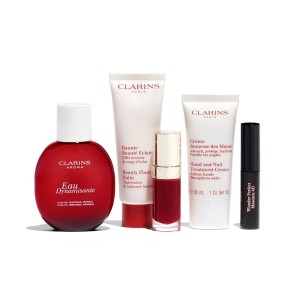 Coffret Soins Femme CLARINS  LES ICONIQUES EAU DYNAMISANTE 5 PRODUITS - CLARINS