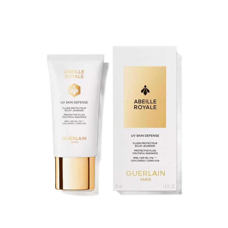 Crème Solaire visage GUERLAIN  ABEILLE ROYALE UV DÉFENSE PEAU SPF50 - 50ML - GUERLAIN