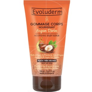 Gommage du corps evoluderm  NOURRISSANT ARGAN DIVIN - evoluderm