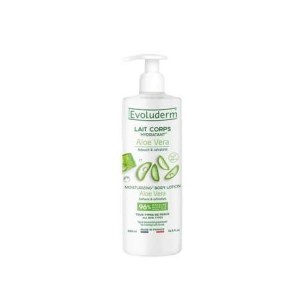 Lait de corps Hydratant evoluderm  ALOE VERA - evoluderm