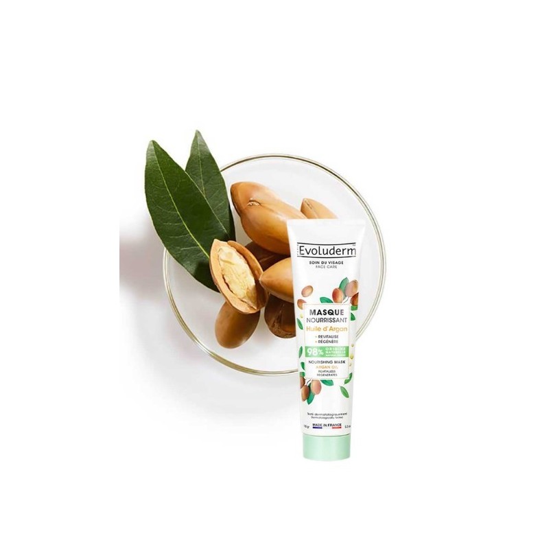 Masque nourrissante Visage evoluderm  À L'HUILE D'ARGAN - evoluderm