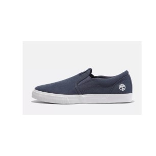 MYLO BAY LOW SLIP ON SNEAKER DARK BLUE CANVAS TB0A663HEP41 - TIMBERLAND