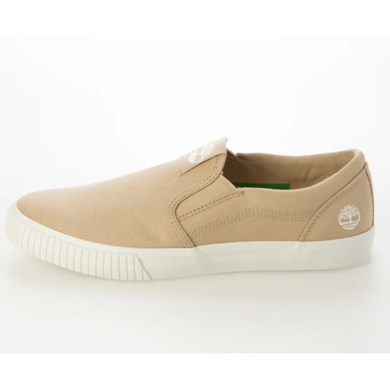 MYLO BAY LOW SLIP ON SNEAKER LIGHT BEIGE CANVAS TB0A6645ER11 - TIMBERLAND